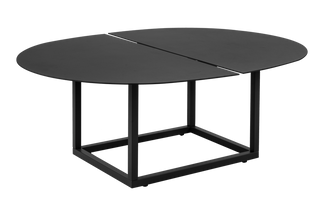 Olive soffbord 80x110 h40cm svart