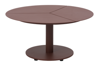 Peace lounge ø80 h40cm zin red