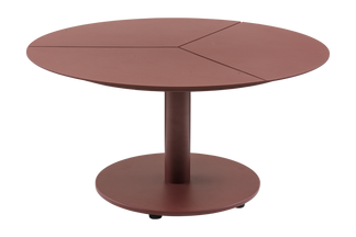 Peace lounge ø80 h46cm zin red