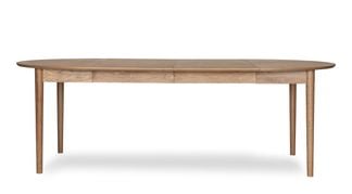 Oskar matbord runt 120/175/230x120cm ek