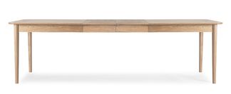 Oskar matbord 180/260x90cm vitoljad ek