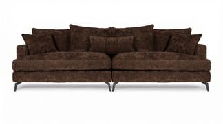 Ruby 4-sits soffa mörkbrun