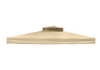 lucy paviljongtak 300x300cm beige