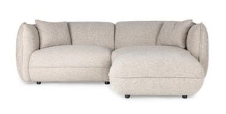 Florence 3-sits soffa med fotpall