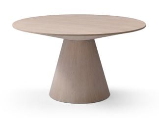 Float matbord D137cm whitewash