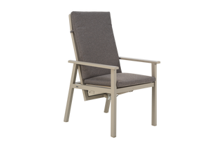 Samvaro positionsstol hög rygg khaki/soft dawn