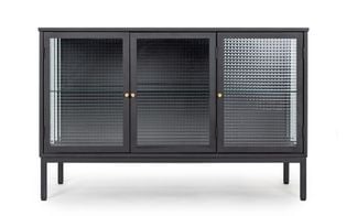 Cliff sideboard 3-dörrar dekor glas