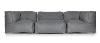 Skärgård 3-sits antracit