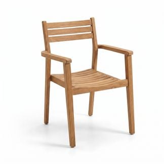 Smögen Karmstol teak