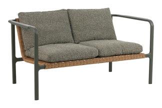 Motty 2-sits soffa nordic green/teddy verde