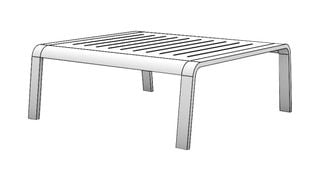 Jonstorp modulsoffa soffbord 140cm