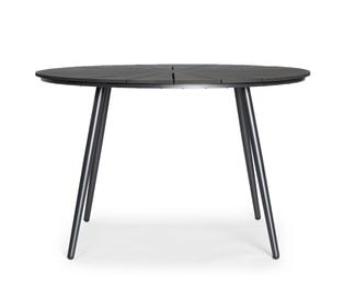 Vaxholm matbord D120cm grå/svart