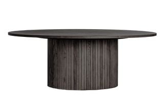 Circle soffbord ovalt svartpigmenterat