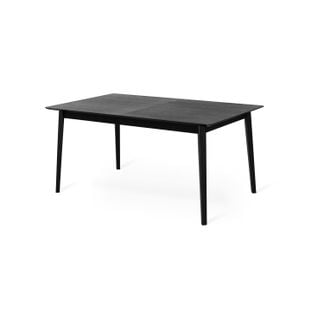 Sync matbord 160-240cm (svartbetsad ask) 