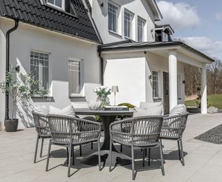 Tropez matbord med Cannes stolar