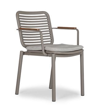 Valbonne karmstol beige