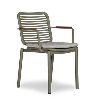 Valbonne karmstol grön