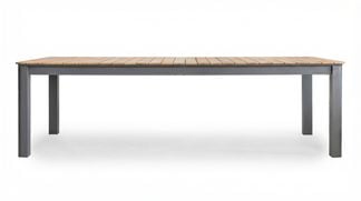 Valbonne matbord teak antracite