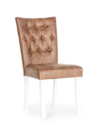 Stol Crocket brun/vintage