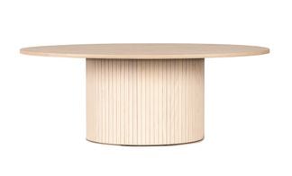 Circle soffbord ovalt whitewash
