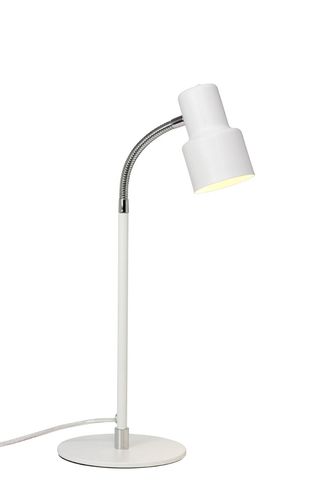 Flexibel bordslampa vit