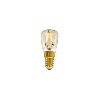 E14 filament 1W amber päron 2-pack