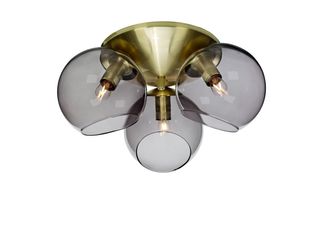 Capella plafond borstad mässing