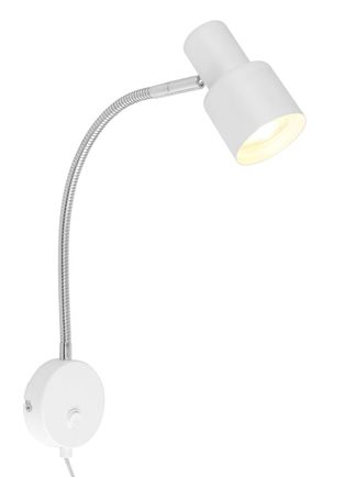 Flexibel goose neck vit