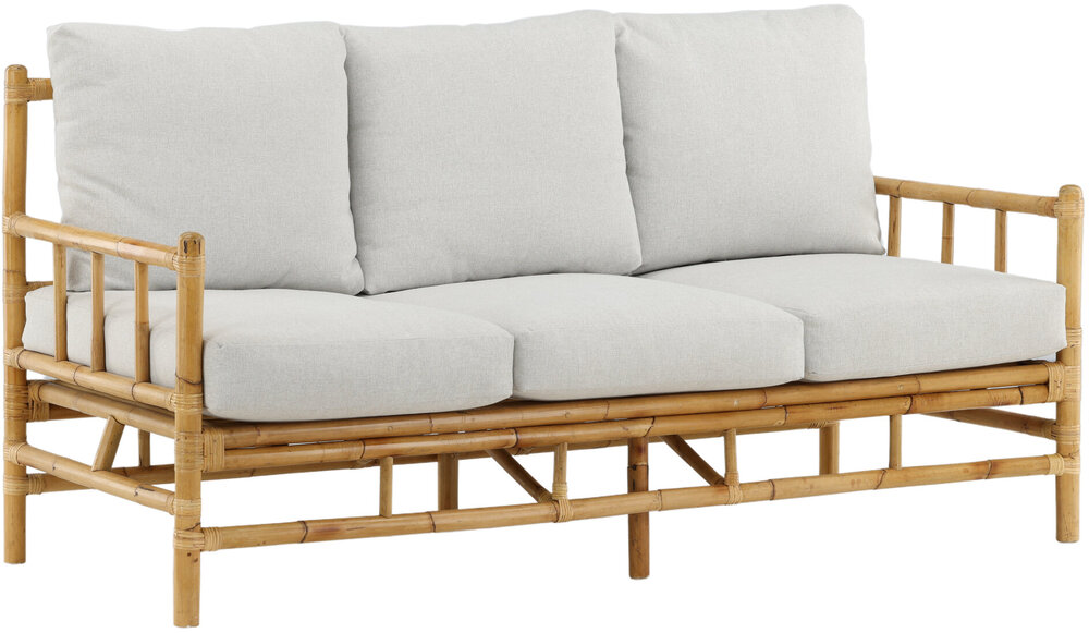 Cane soffa natur 77x88x180