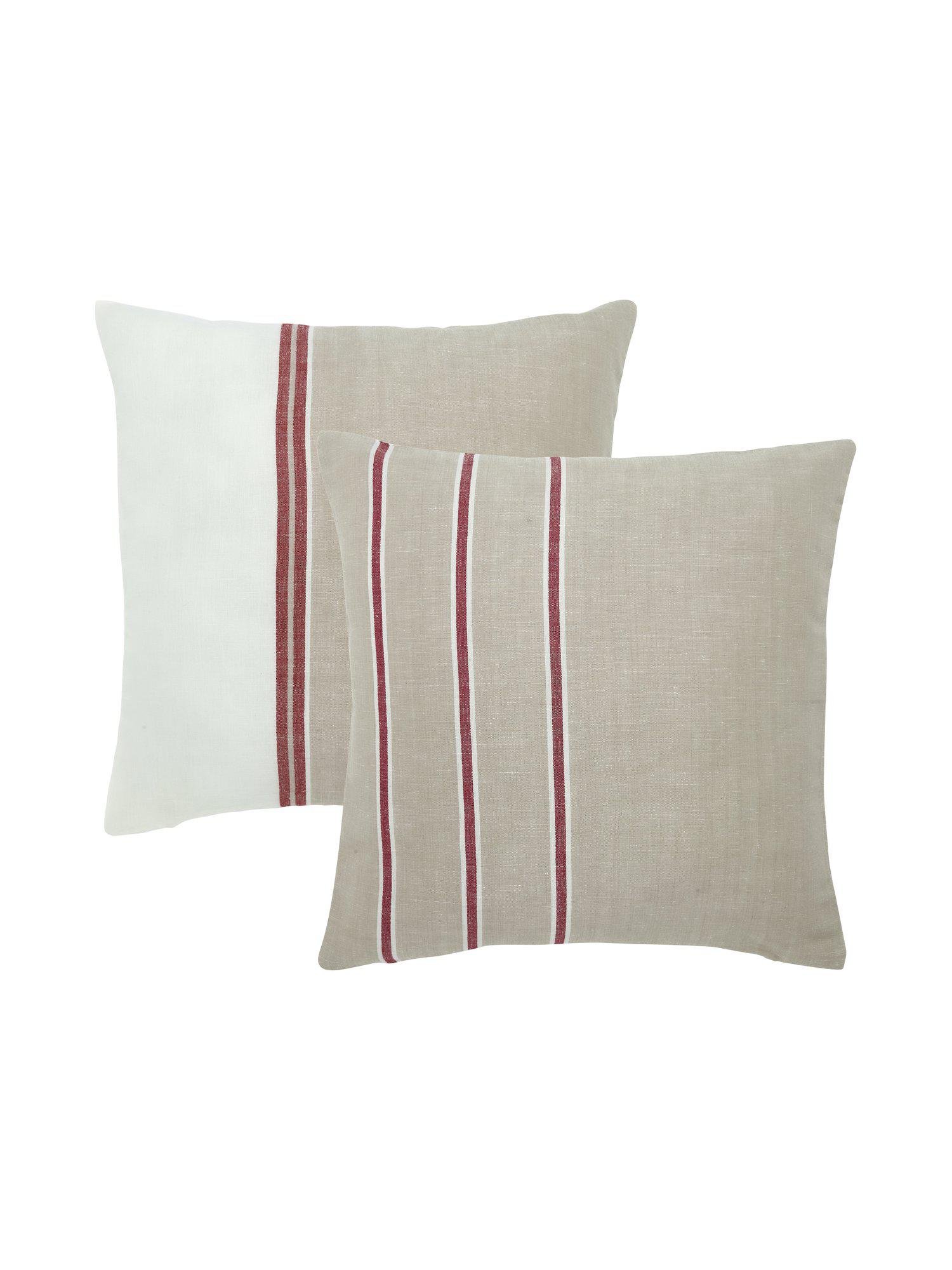 Caisa Kuddfodral 2P Linne 2x45x45cm