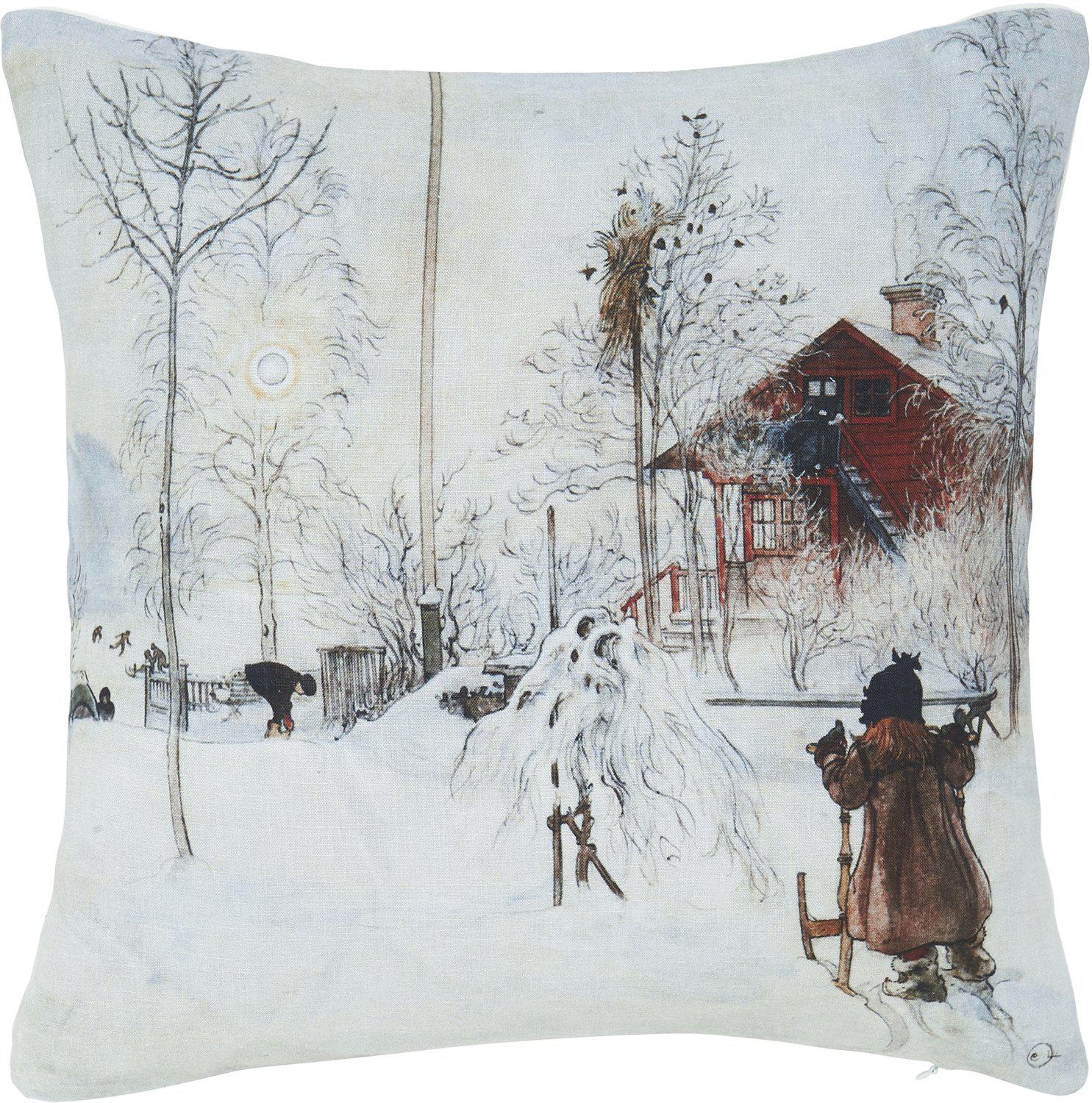 Gården Kuddfodral Grå 45x45cm