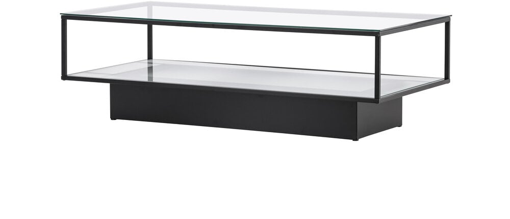 Maglehem soffbord glas/svart