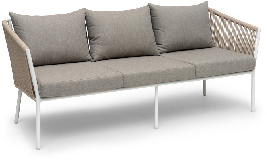 Lersund soffa vit/beige