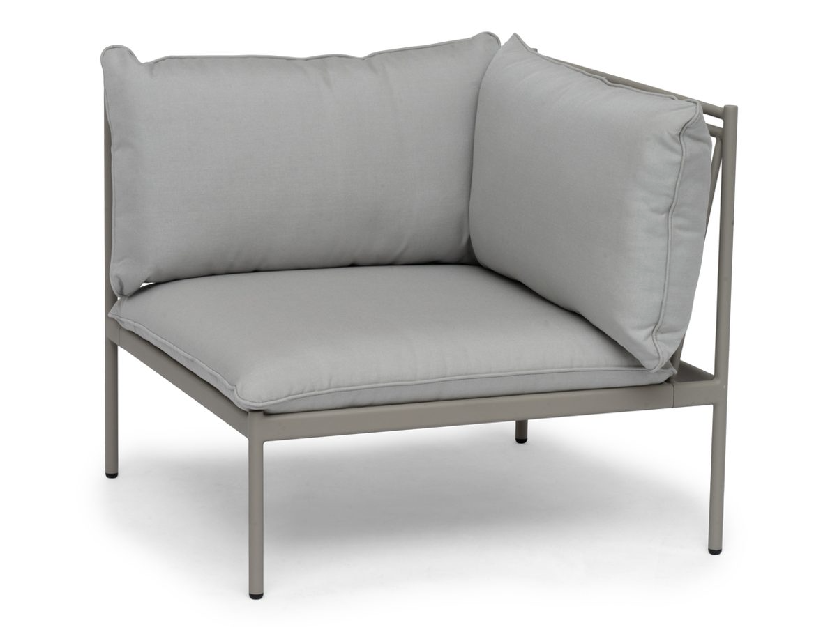 Bolmsö hörndel Beige aluminium