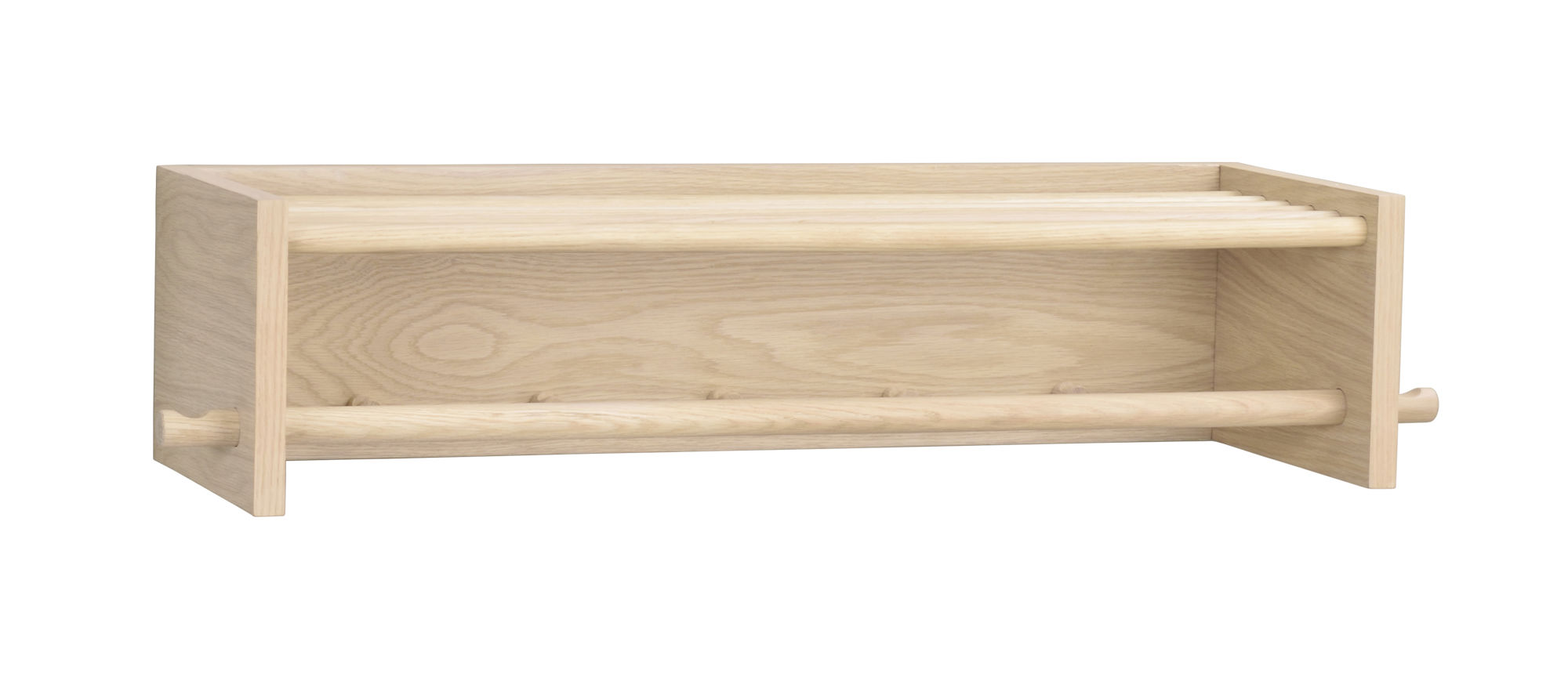 Hillmond hatthylla 80 vitpigmenterad ek