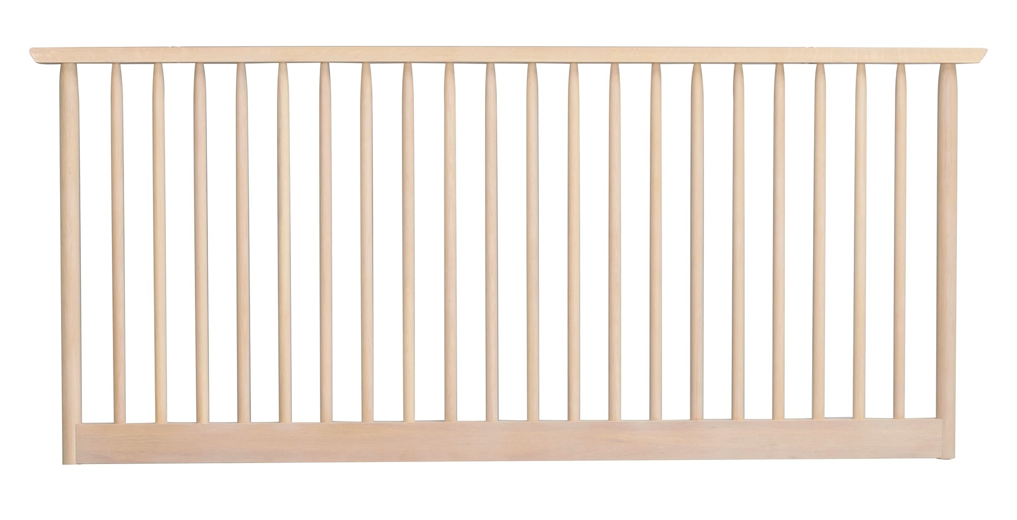 Riggins sänggavel 194 vitpigmenterad ek