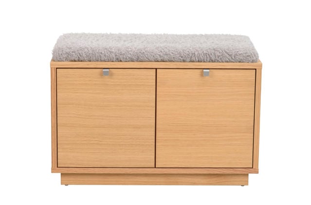 Confetti bänk 2L oljad ek/fårskinnslook