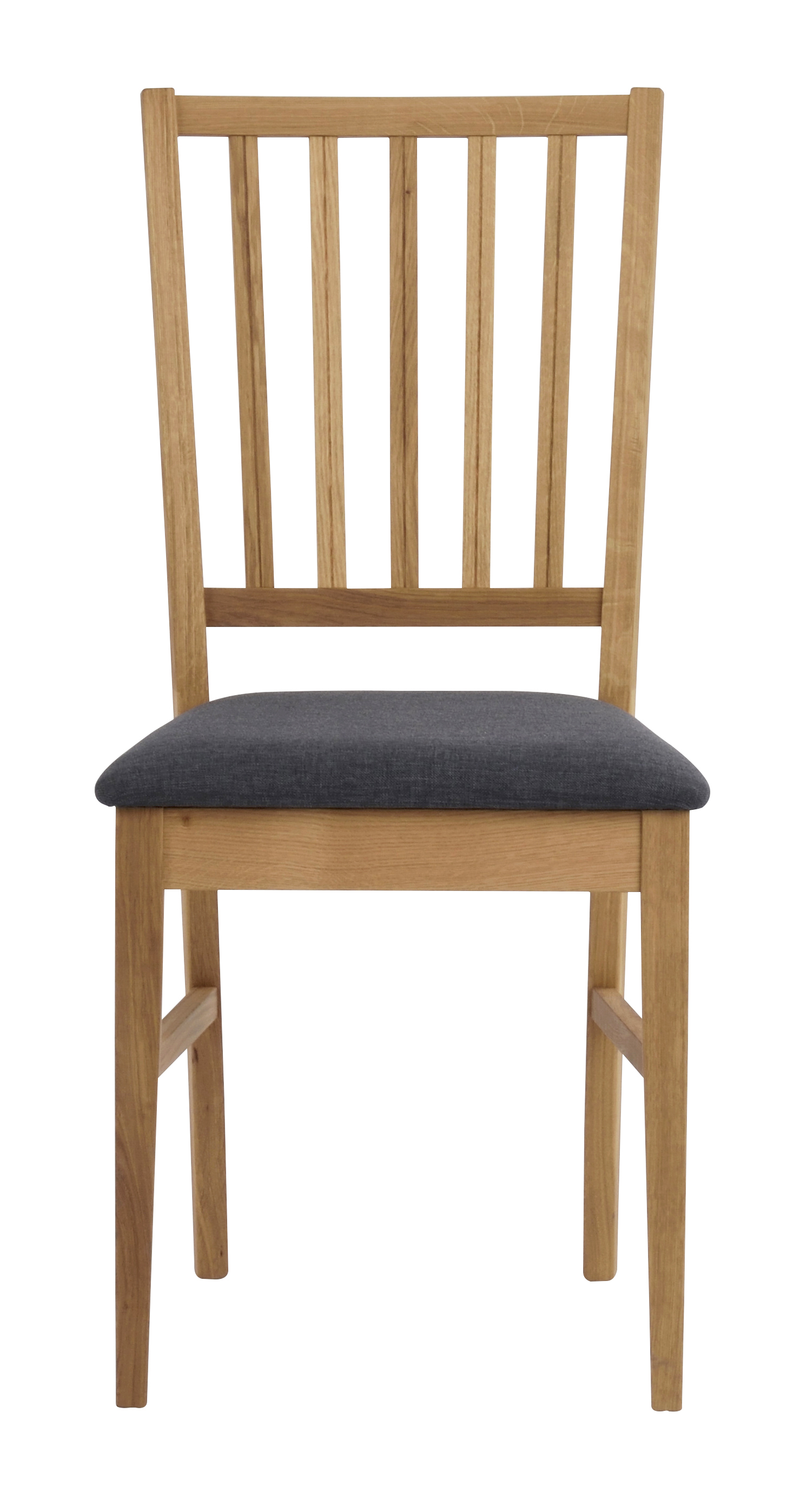 Filippa stol ek/grått tyg