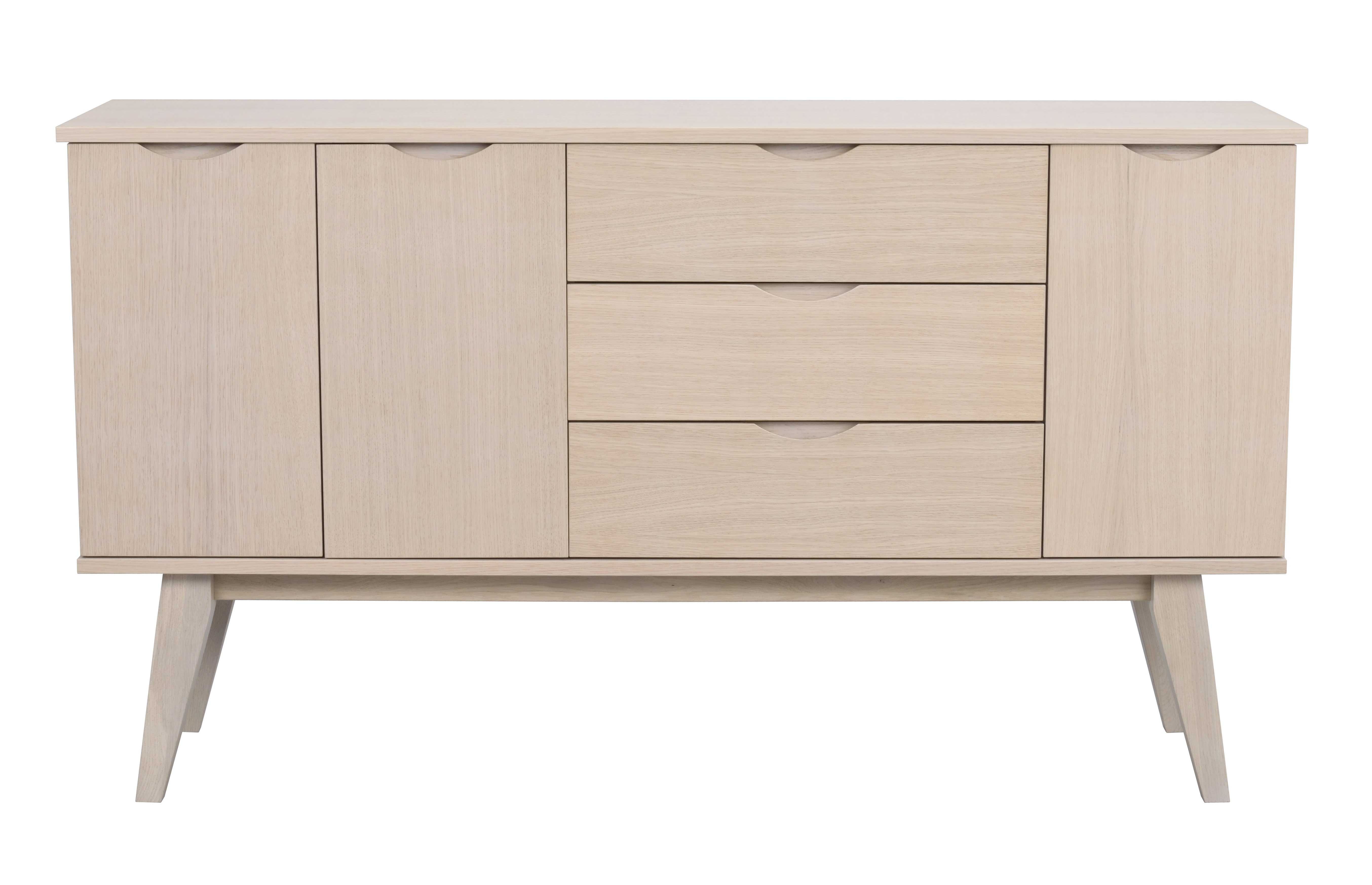 Filippa sideboard 150 vitpigmenterad ek