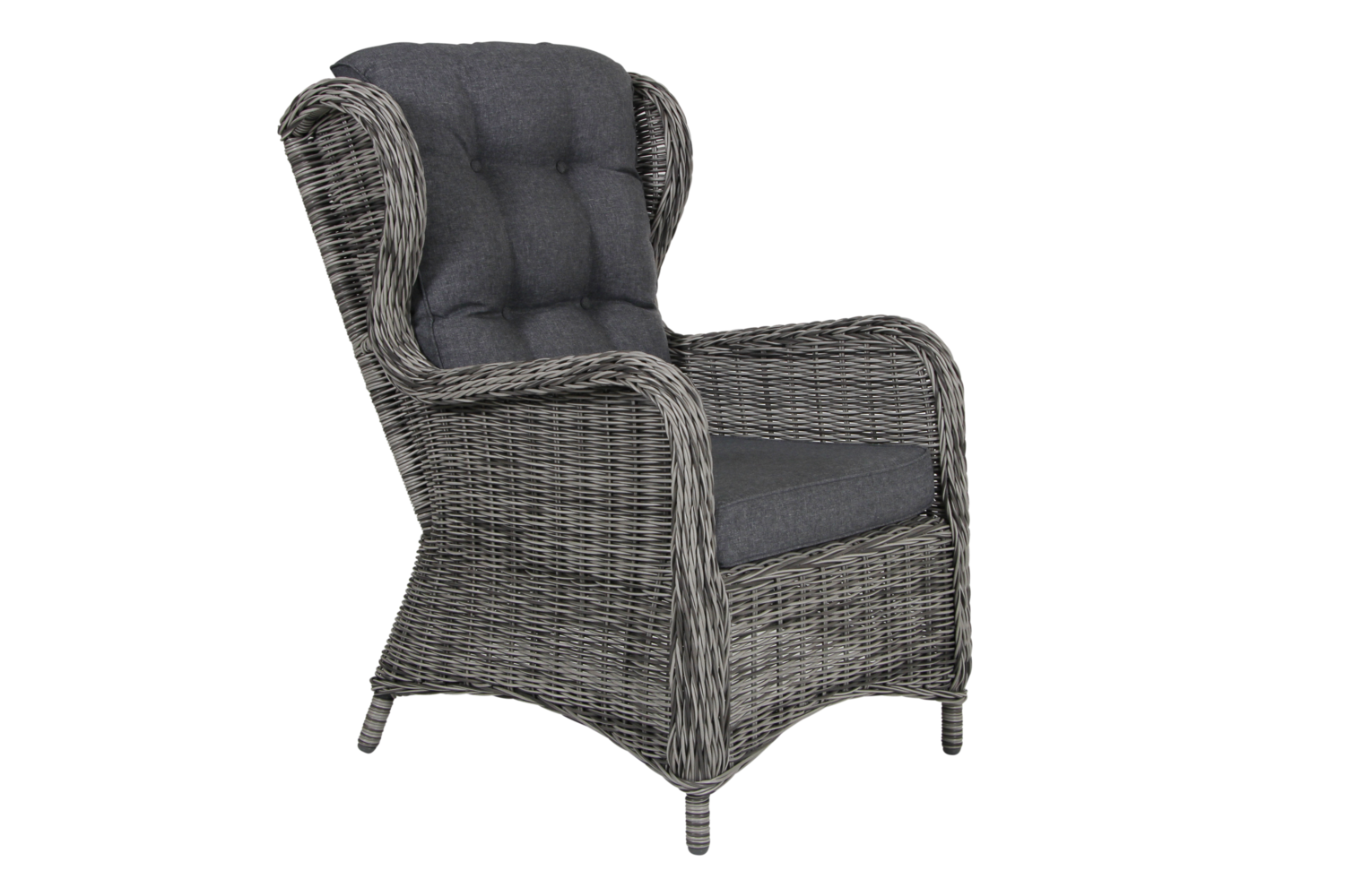 Rosita fåtölj grå m dyna