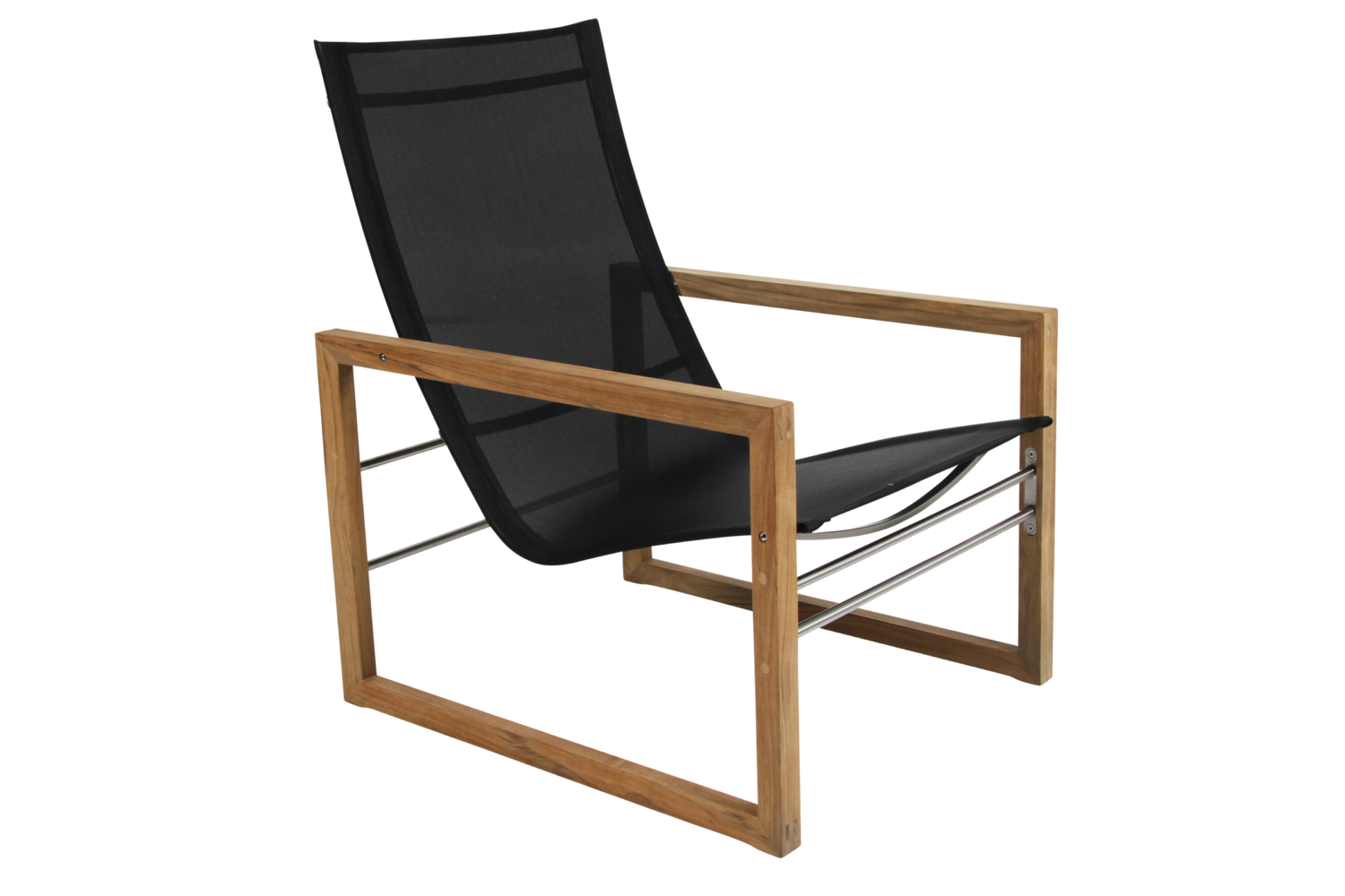 Vevi fåtölj m svart textilene