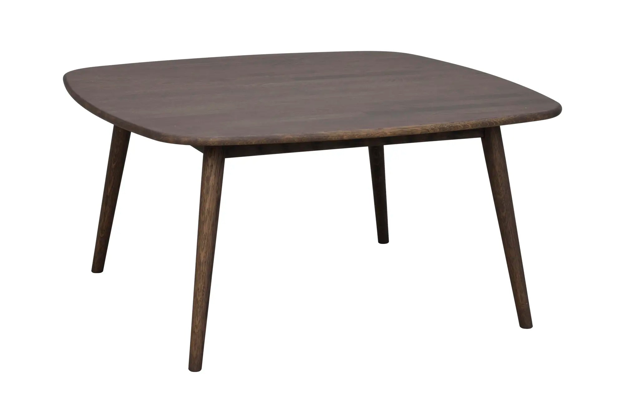 Tompkins soffbord kvadratiskt 90x90 brun ek