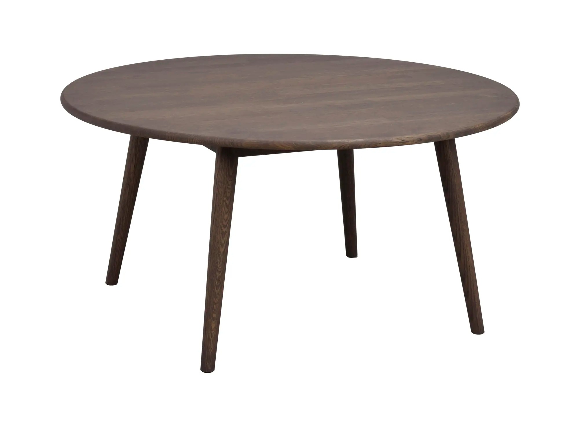 Tompkins soffbord runt Ø90 brun ek