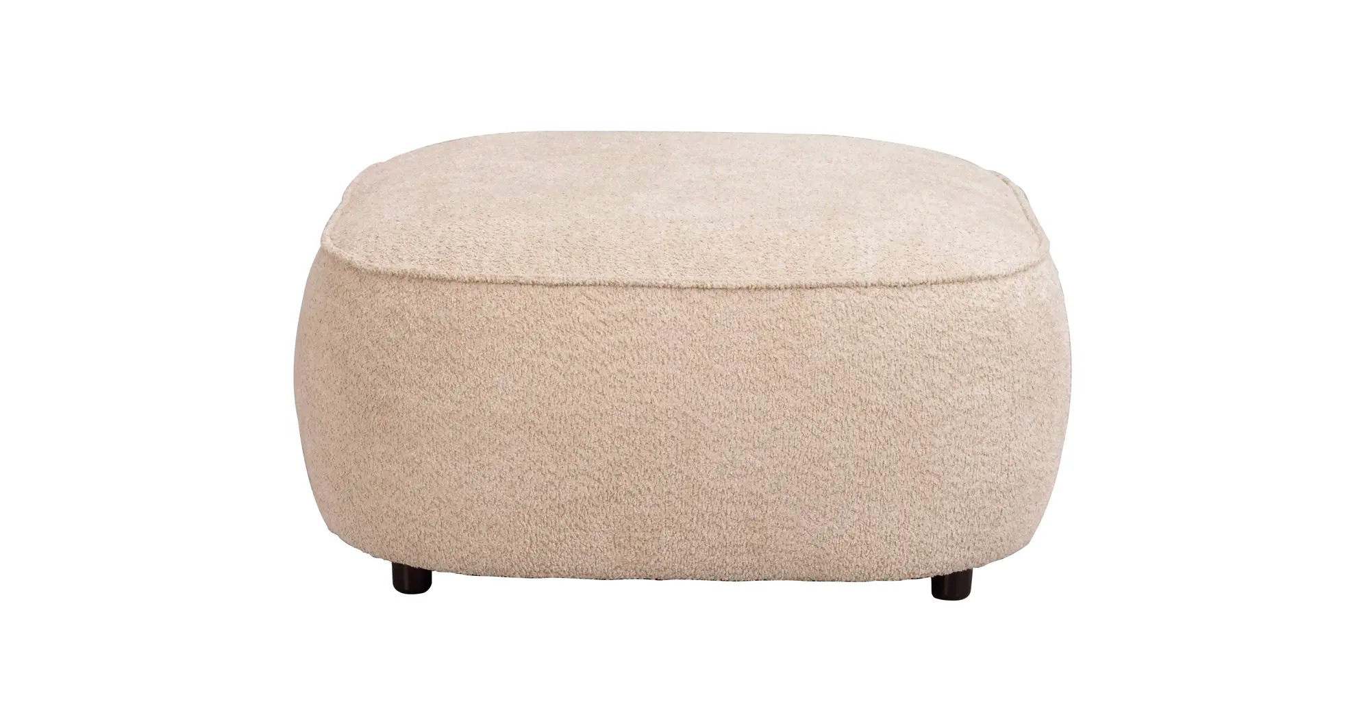 Norris fotpall ljusbeige (Anna 02)