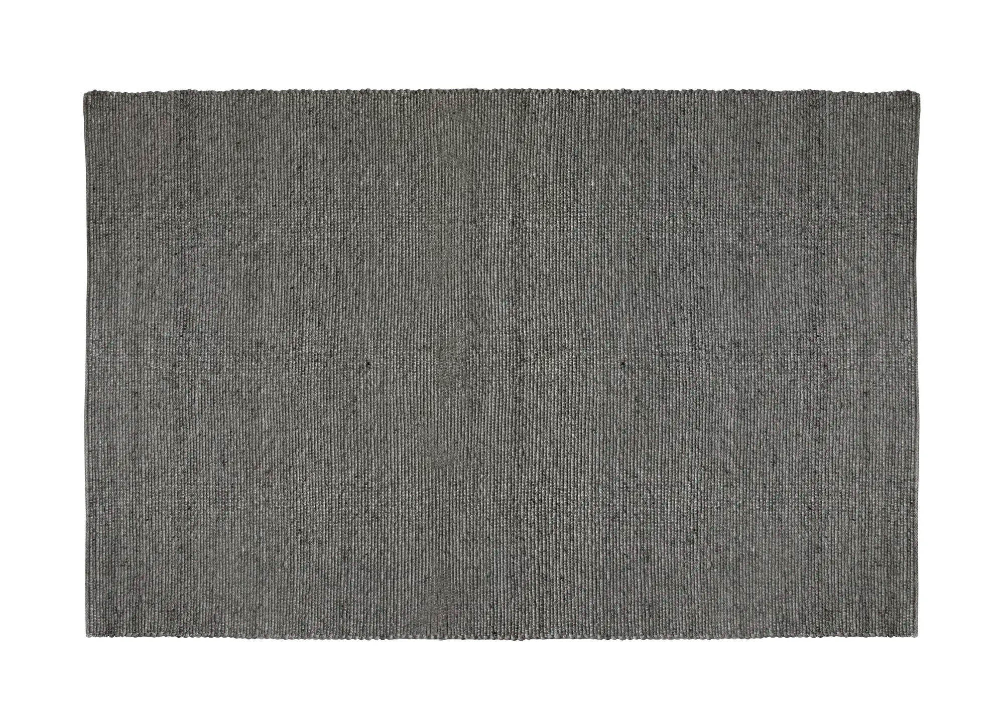 Donegal matta 240x340 mörkgrå ull