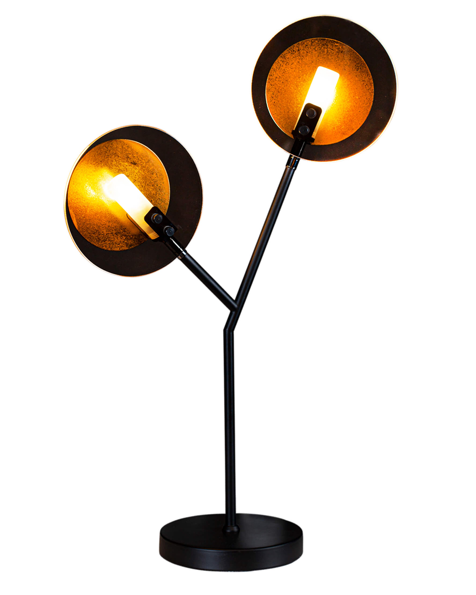 Turno bordlampa H59cm Matt svart