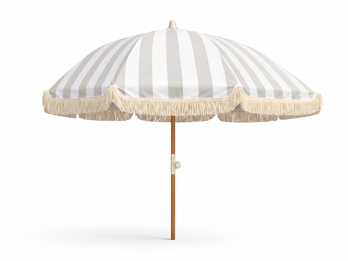 200 cm Hillerstorp Parasoll Sand/vit