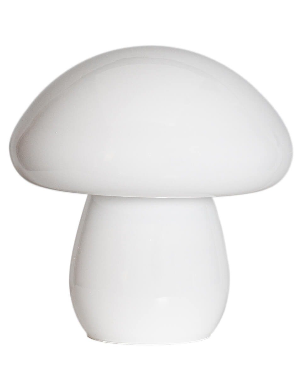 Mira mushroom bordlampa H30cm vit