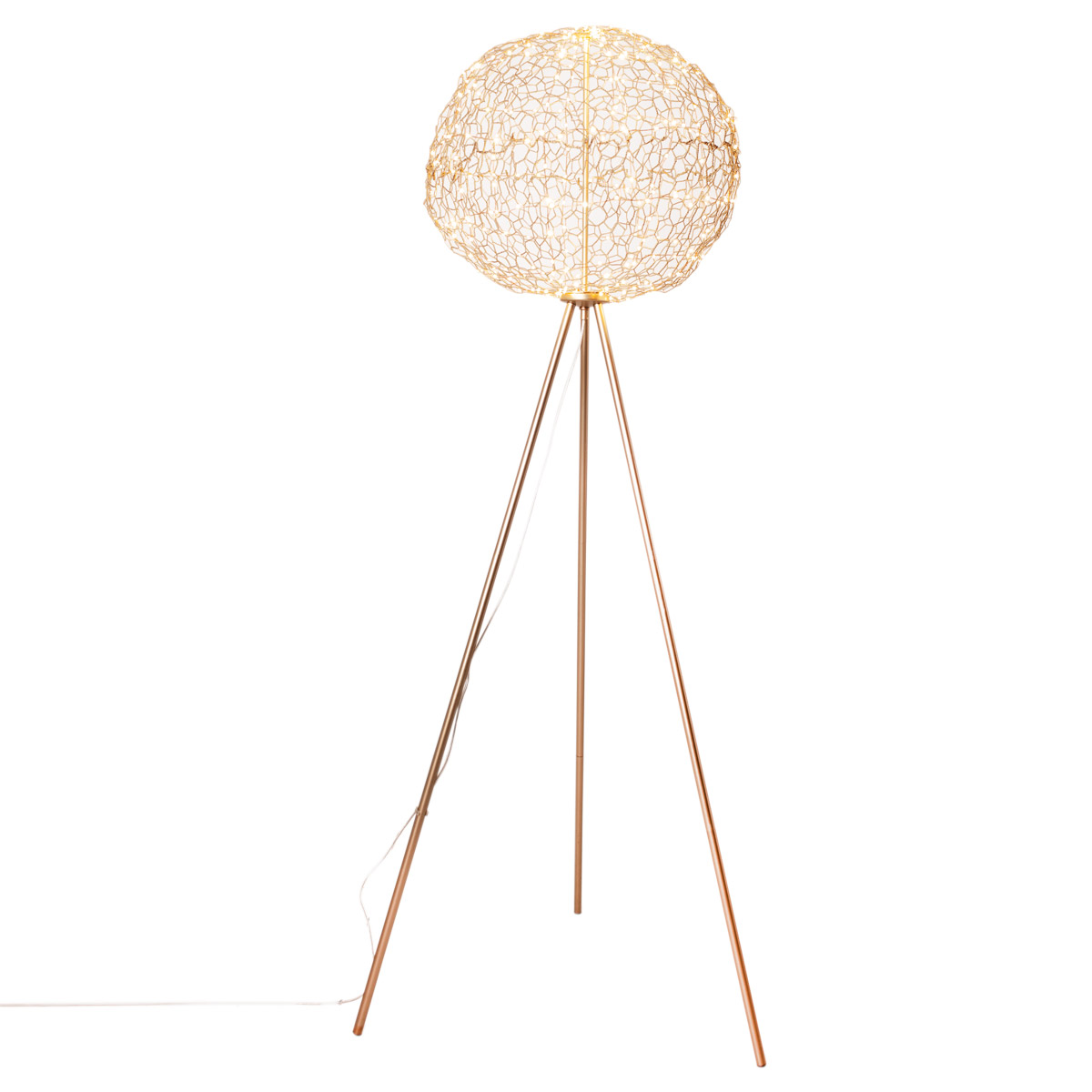 Hayden golvlampa LED H160cm guld