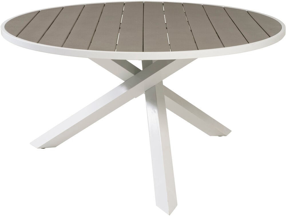 Parma bord vit ø140